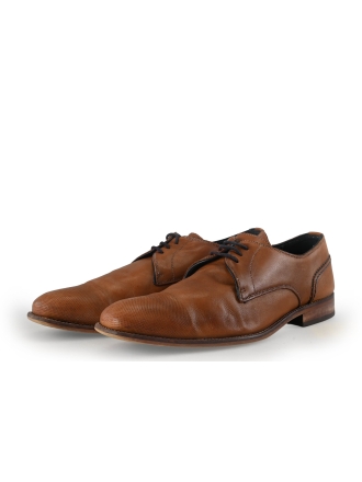 Manfield Veterschoenen Cognac 351401
 Maat 43
 