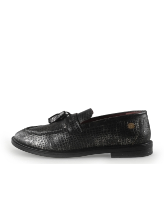 Fred de La Bretoniere Loafers Zwart 351420
 Maat 41
 