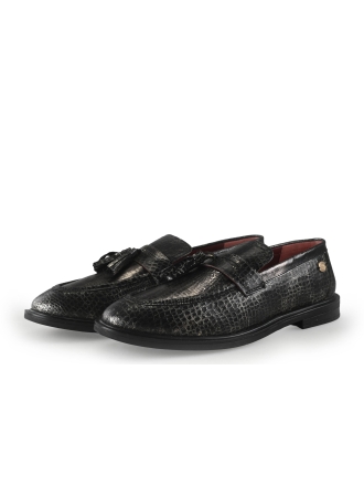 Fred de La Bretoniere Loafers Zwart 351420
 Maat 41
 