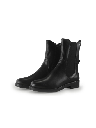 Manfield Enkellaarzen Zwart 351443
 Maat 41
 