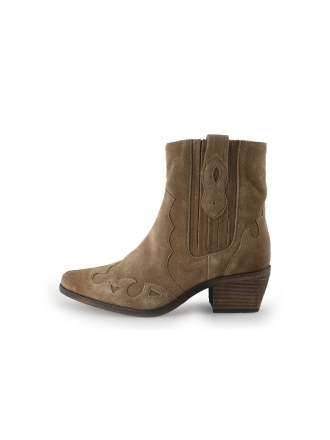 Manfield Cowboy laarzen Beige 351453
 Maat 38
 