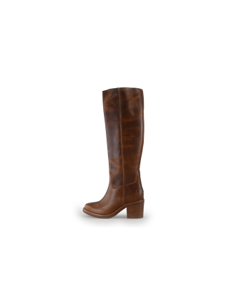 Shabbies Amsterdam Laarzen Cognac 351456
 Maat 38
 