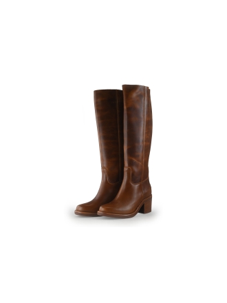 Shabbies Amsterdam Laarzen Cognac 351456
 Maat 38
 