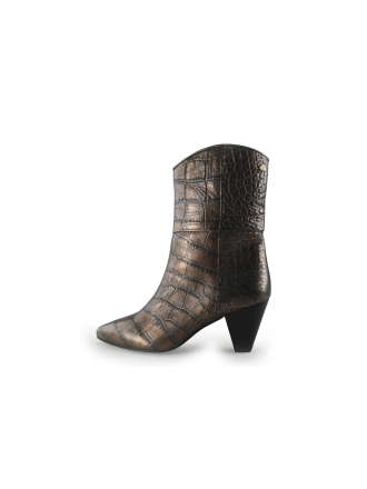 Fred de La Bretoniere Enkellaarzen Brons 351471
 Maat 37
 