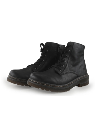 Rieker Veterboots Zwart 351473
 Maat 39
 