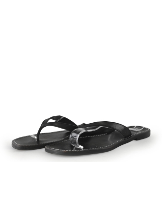 Sacha Slippers Zwart 351503
 Maat 39
 