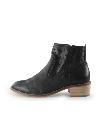 Manfield Enkellaarzen Zwart 351663
 Maat 41
 