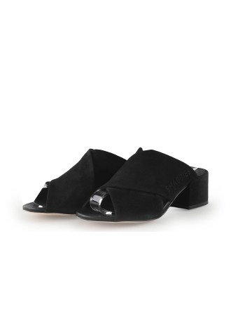 Shabbies Amsterdam Sandalen Zwart 351677
 Maat 37
 