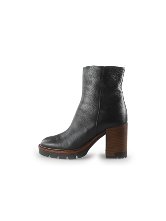 Manfield Enkellaarzen Zwart 351679
 Maat 39
 