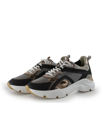 Manfield Sneakers Zwart 351735
 Maat 39
 