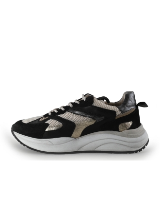 Manfield Sneakers Zwart 351751
 Maat 41
 