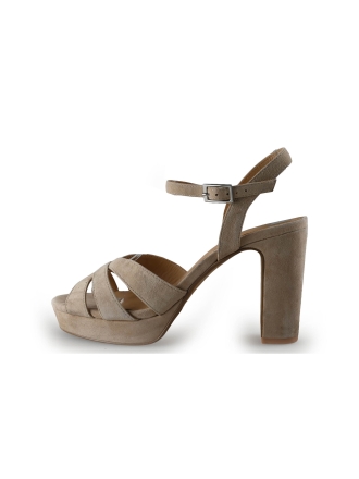 Manfield Sandalen Beige 351821
 Maat 40
 