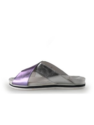 Melvin & Hamilton Slippers Zilver 351852
 Maat 38
 