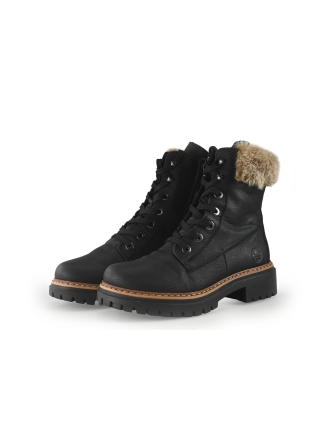 Rieker Veterboots Zwart 351933
 Maat 39
 