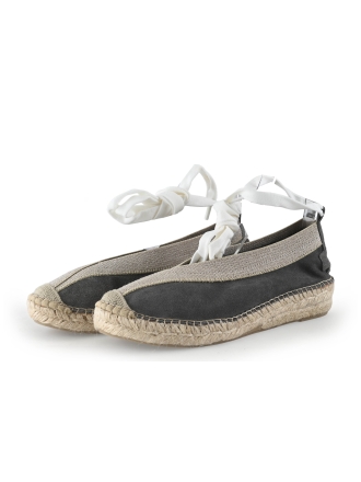 Shabbies Amsterdam Espadrilles Grijs 351942
 Maat 41
 