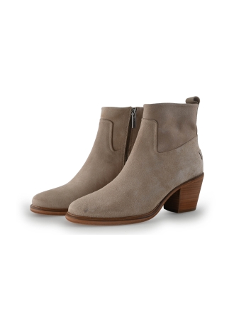 Shabbies Amsterdam Enkellaarzen Beige 352015
 Maat 40
 