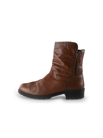 Sub55 Comfort Collection Enkellaarzen Cognac 352035
 Maat 41
 