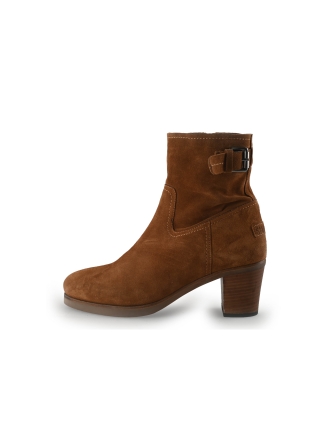 Shabbies Amsterdam Enkellaarzen Bruin 352076
 Maat 41
 