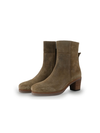 Shabbies Amsterdam Enkellaarzen Beige 352179
 Maat 40
 