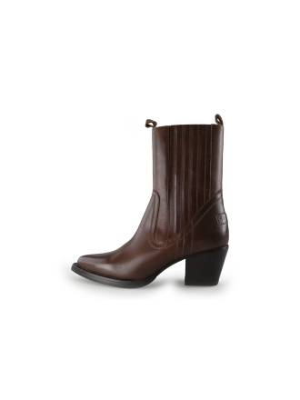 Shabbies Amsterdam Enkellaarzen Bruin 352265
 Maat 38
 