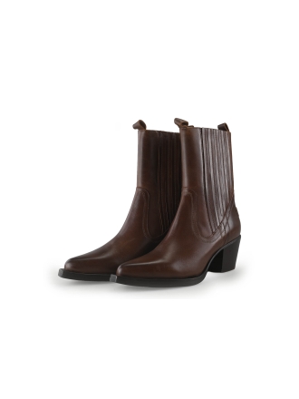 Shabbies Amsterdam Enkellaarzen Bruin 352265
 Maat 38
 