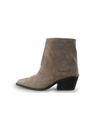 Shabbies Amsterdam Enkellaarzen Beige 352272
 Maat 42
 