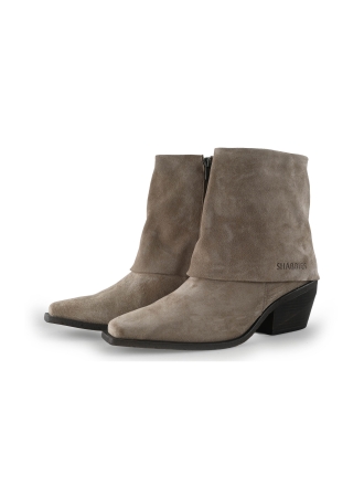 Shabbies Amsterdam Enkellaarzen Beige 352272
 Maat 42
 