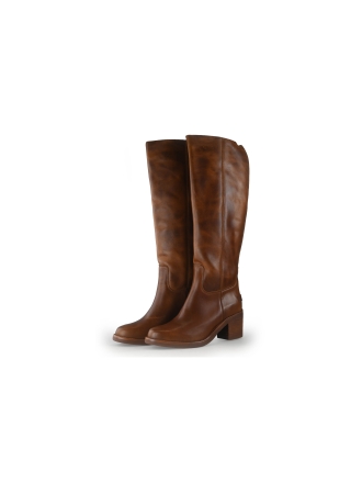 Shabbies Amsterdam Laarzen Cognac 352277
 Maat 41
 