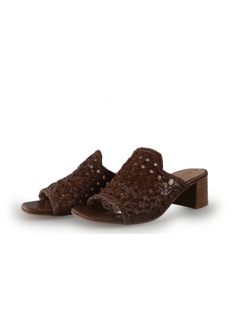 Fred de La Bretoniere Muiltjes Cognac 352321
 Maat 37
 