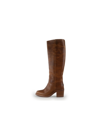Shabbies Amsterdam Laarzen Cognac 352333
 Maat 38
 
