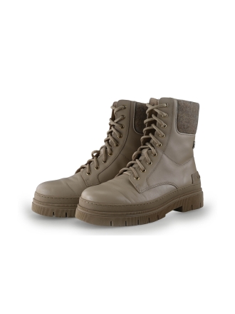 Tommy Hilfiger Enkellaarzen Beige 352353
 Maat 39
 