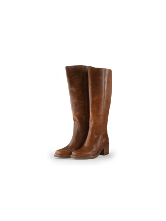 Shabbies Amsterdam Laarzen Cognac 352379
 Maat 37
 