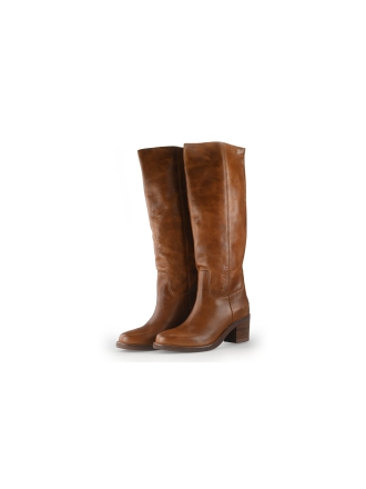 Shabbies Amsterdam Laarzen Cognac 352426
 Maat 42
 