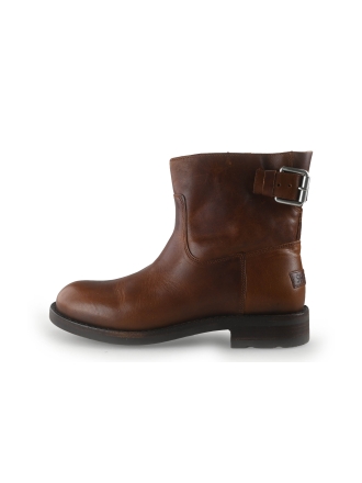 Shabbies Amsterdam Enkellaarzen Cognac 352450
 Maat 41
 