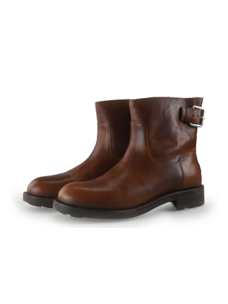 Shabbies Amsterdam Enkellaarzen Cognac 352450
 Maat 41
 