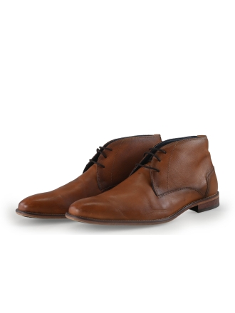 Manfield Veterschoenen Cognac 352552
 Maat 43
 