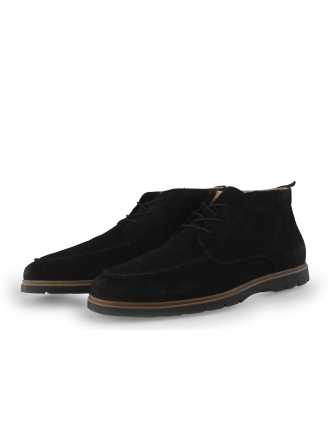 Manfield Veterschoenen Zwart 352565
 Maat 45
 