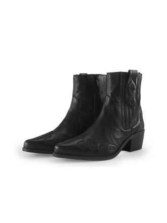 Manfield Cowboy laarzen Zwart 352587
 Maat 38
 