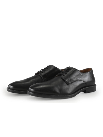 Manfield Veterschoenen Zwart 352588
 Maat 42
 
