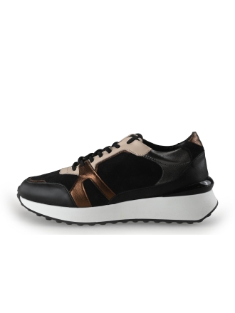 Manfield Sneakers Zwart 352595
 Maat 38
 