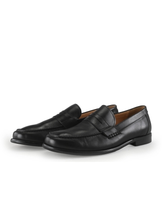 Manfield Loafers Zwart 352616
 Maat 43
 