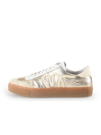 Manfield Sneakers Goud 352636
 Maat 39
 