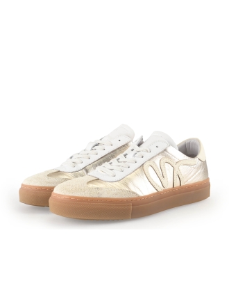 Manfield Sneakers Goud 352636
 Maat 39
 