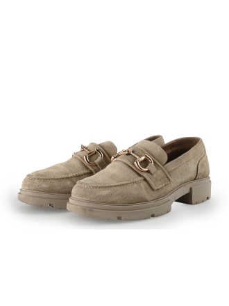 Manfield Instappers Beige 352653
 Maat 37
 