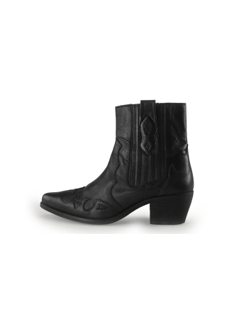 Manfield Cowboy laarzen Zwart 352658
 Maat 40
 