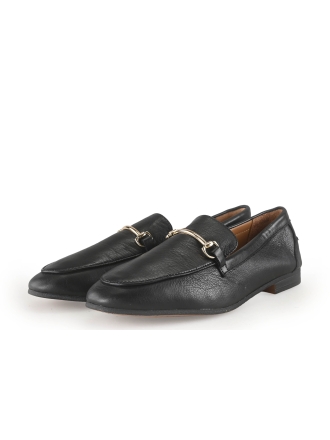 Manfield Loafers Zwart 352667
 Maat 39
 