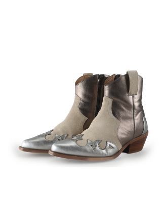 Manfield Cowboy laarzen Beige 352718
 Maat 39
 