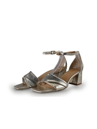 Manfield Sandalen Zilver 352721
 Maat 39
 