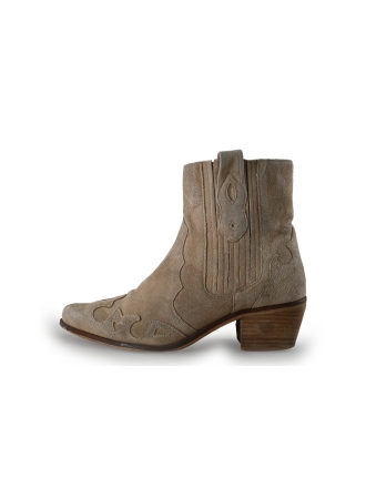 Manfield Cowboy laarzen Beige 352735
 Maat 40
 