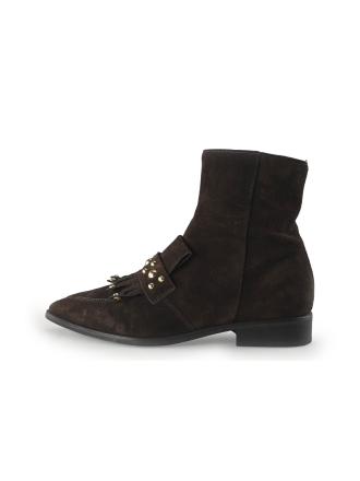 Manfield Enkellaarzen Bruin 352737
 Maat 41
 